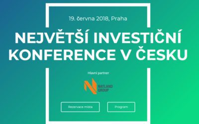 Tomáš Voltr vystoupí na Invest Summit 2018