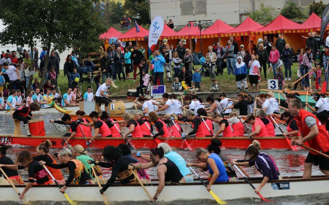 Festival dračích lodí Znojmo 2017