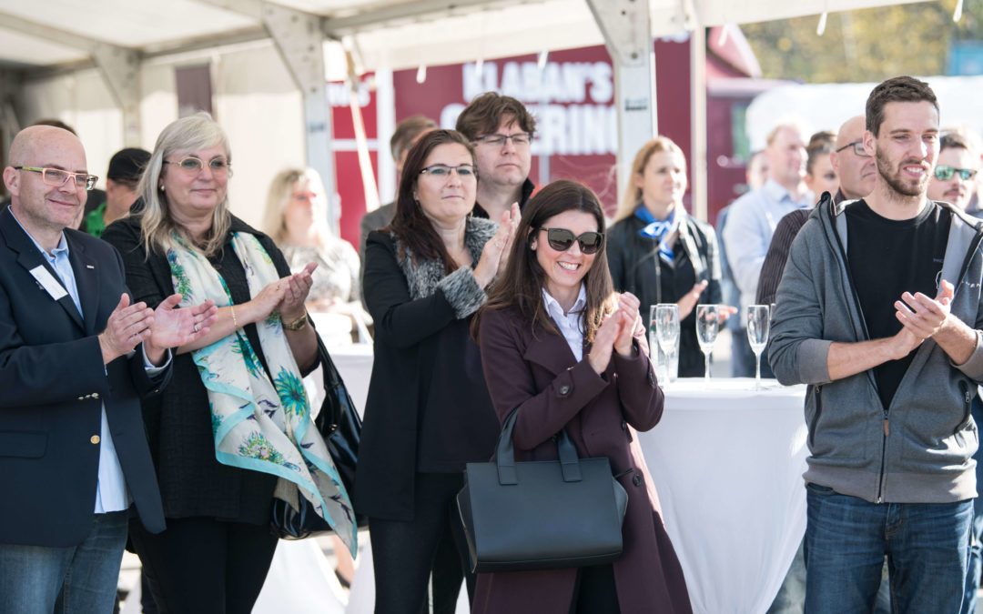 Photogallery from the Opening Ceremony of Biomethane Production and its Injection into the Gas Distribution System on October 24, 2019