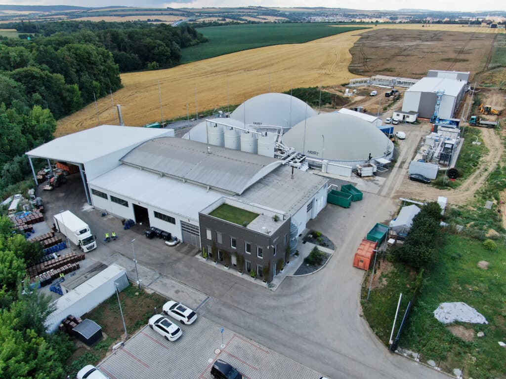 Biometanová stanice EFG Vyškov BPS